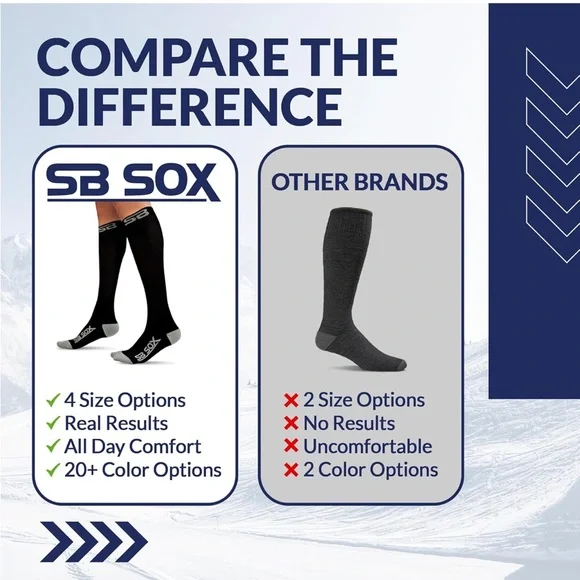 Black Compression Socks - Picture 6 of 10